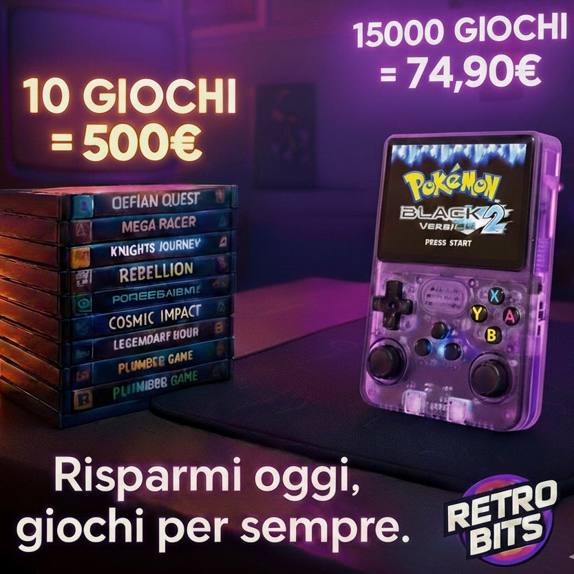 RetroBits™ | ArcadeBoy + 4 Cadeaux